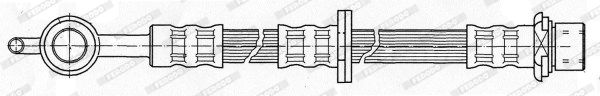 FERODO Тормозной шланг FHY3052