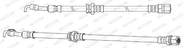 FERODO Тормозной шланг FHY3113