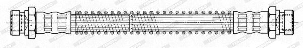 FERODO Тормозной шланг FHY3123