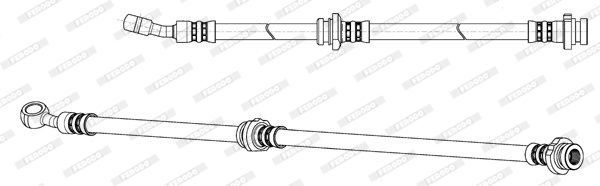 FERODO Тормозной шланг FHY3200