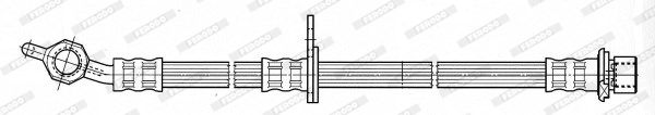 FERODO Тормозной шланг FHY3263