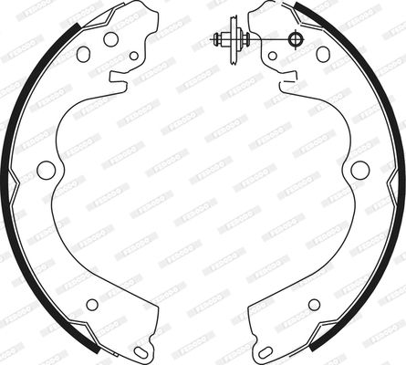 FERODO Piduriklotside komplekt FSB629