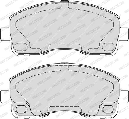 FERODO Piduriklotsi komplekt,ketaspidur FVR4315