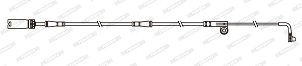 FERODO Сигнализатор, износ тормозных колодок FWI369