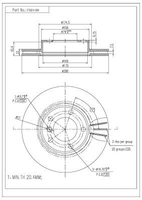 FI.BA Piduriketas FBD109