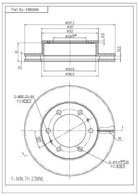 FI.BA Piduriketas FBD204