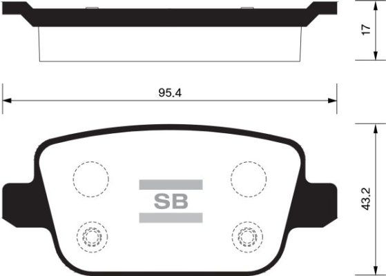 FI.BA Комплект тормозных колодок, дисковый тормоз FBP2101-R