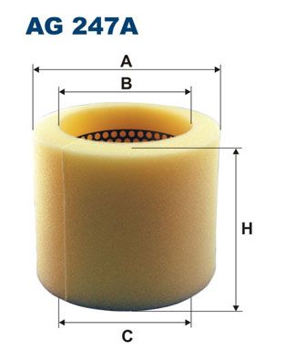 FILTRON Воздушный фильтр AG 247A