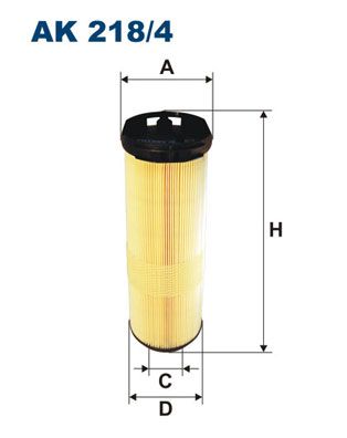 FILTRON Воздушный фильтр AK 218/4