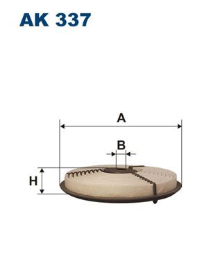 FILTRON Воздушный фильтр AK 337