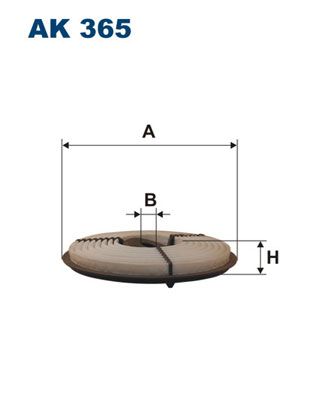 FILTRON Воздушный фильтр AK 365