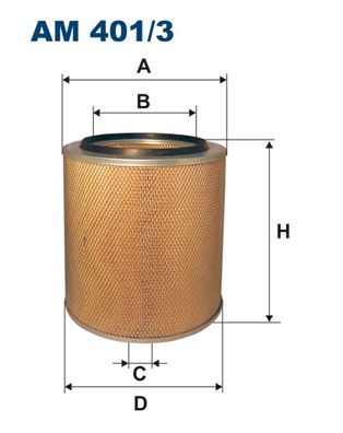 FILTRON Воздушный фильтр AM 401/3