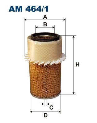 FILTRON Õhufilter AM 464/1