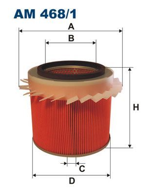 FILTRON Воздушный фильтр AM 468/1