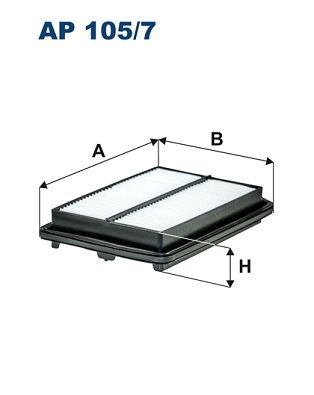 FILTRON Õhufilter AP 105/7