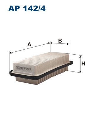 FILTRON Воздушный фильтр AP 142/4