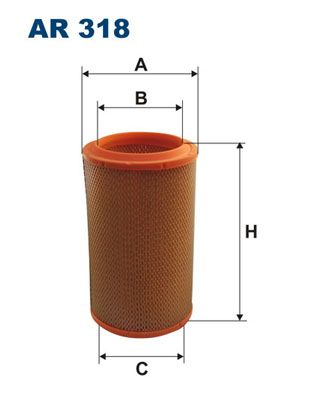 FILTRON Õhufilter AR 318