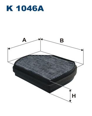 FILTRON Фильтр, воздух во внутренном пространстве K 1046A