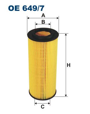 FILTRON Масляный фильтр OE 649/7