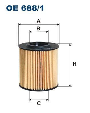 FILTRON Õlifilter OE 688/1