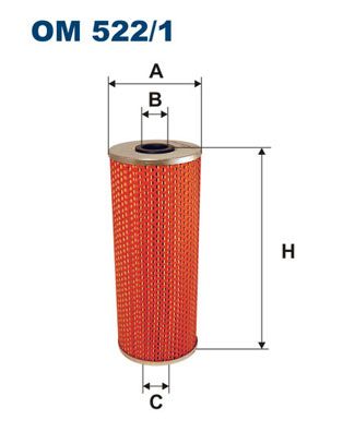 FILTRON Õlifilter OM 522/1