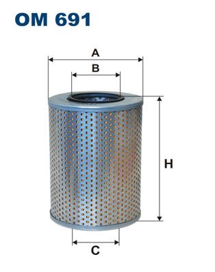 FILTRON Filter,tööhüdraulika OM 691