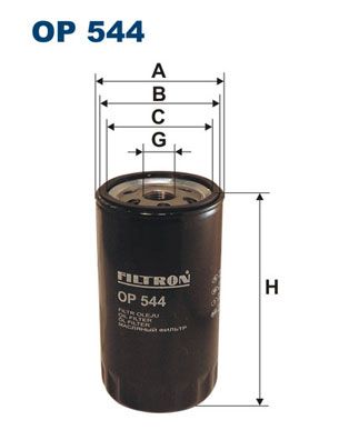 FILTRON Õlifilter OP 544