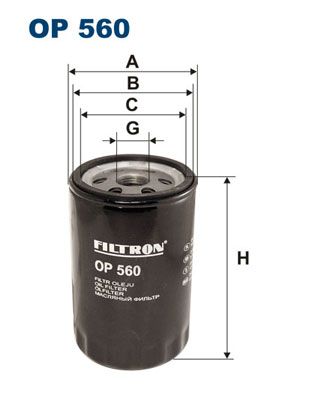 FILTRON Масляный фильтр, ступенчатая коробка передач OP 560