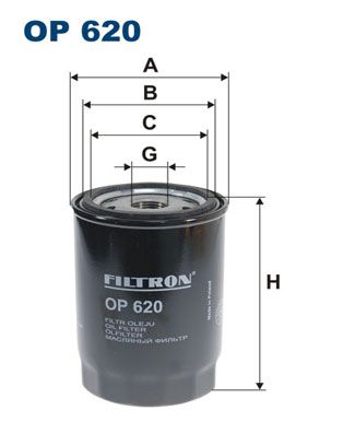 FILTRON Масляный фильтр OP 620