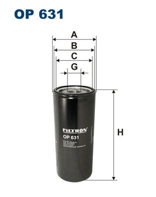 FILTRON Масляный фильтр OP 631