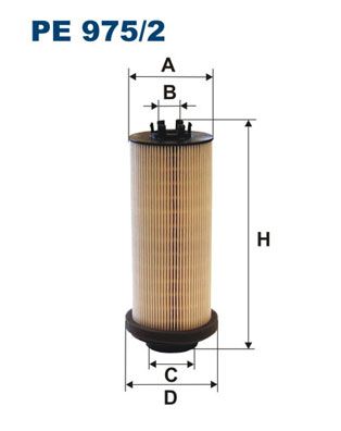 FILTRON Топливный фильтр PE 975/2