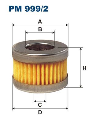 FILTRON Kütusefilter PM 999/2