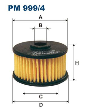 FILTRON Kütusefilter PM 999/4