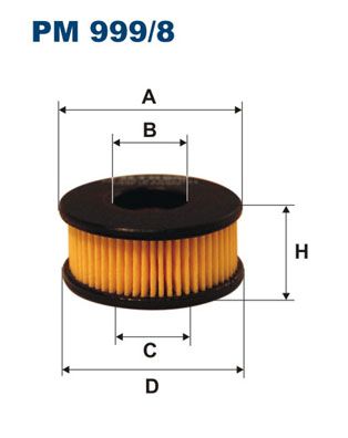 FILTRON Kütusefilter PM 999/8