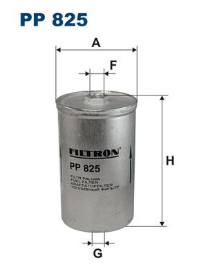 FILTRON Топливный фильтр PP 825
