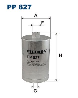 FILTRON Топливный фильтр PP 827