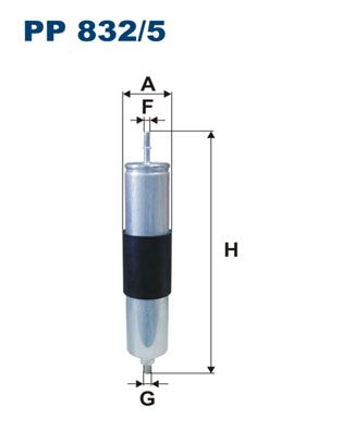 FILTRON Kütusefilter PP 832/5