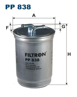 FILTRON Kütusefilter PP 838