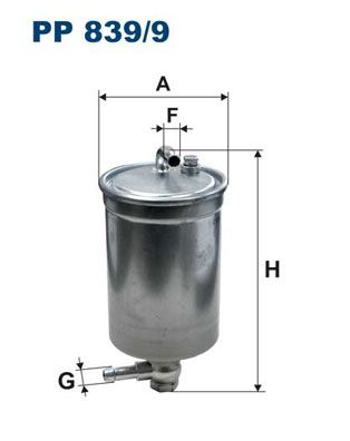 FILTRON Kütusefilter PP 839/9