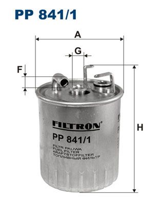 FILTRON Топливный фильтр PP 841/1