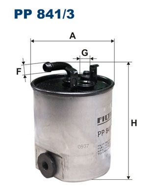 FILTRON Kütusefilter PP 841/3