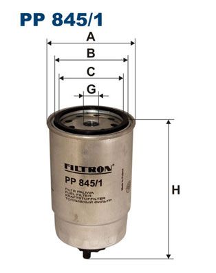 FILTRON Kütusefilter PP 845/1