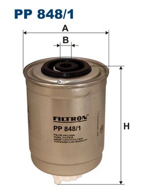 FILTRON Топливный фильтр PP 848/1