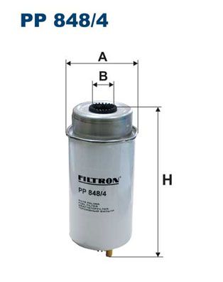 FILTRON Kütusefilter PP 848/4