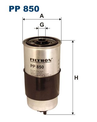 FILTRON Топливный фильтр PP 850