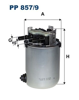 FILTRON Kütusefilter PP 857/9