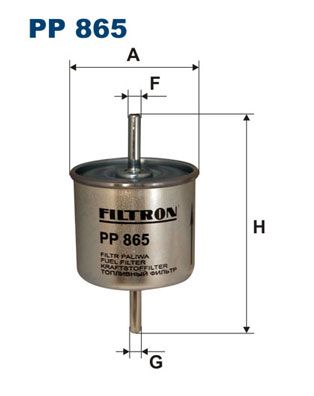 FILTRON Kütusefilter PP 865