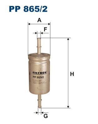 FILTRON Kütusefilter PP 865/2