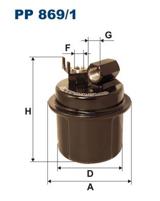 FILTRON Kütusefilter PP 869/1