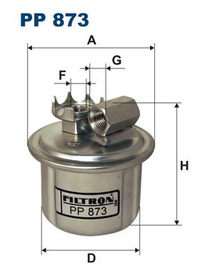 FILTRON Kütusefilter PP 873